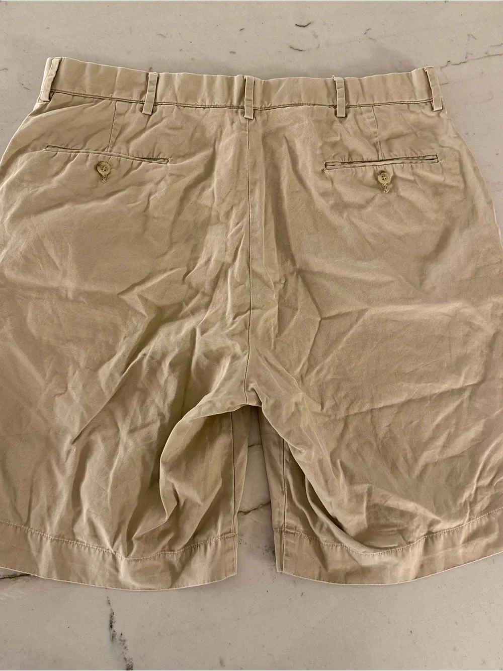 Polo Ralph Lauren Men's Shorts 36 Khaki Classic Fit Chino Cotton
